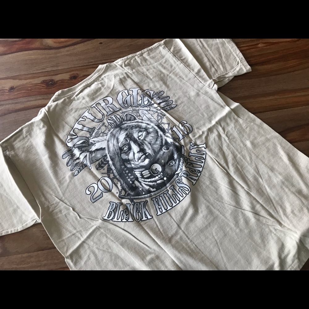 Sturgis 2016 Black Hills Rally Tee Size XL